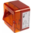 e2s Amber Xenon Flashing Beacon 230V AC/DC Surface Mount IP66 