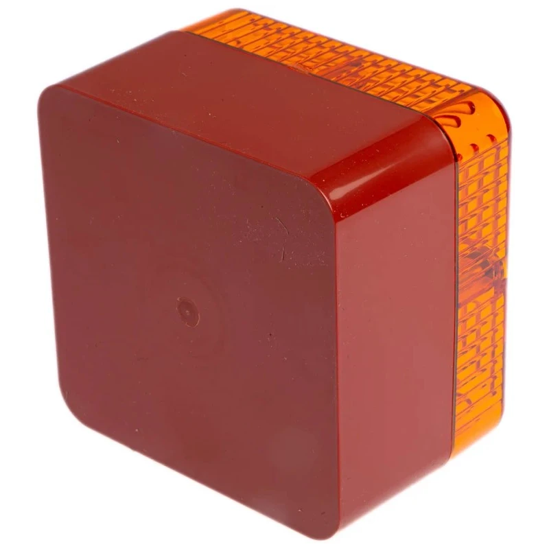 e2s Amber Xenon Flashing Beacon 230V AC/DC Surface Mount IP66 