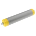 Interroll Plastic Round Conveyor Roller Spring Loaded 20 mm Dia. x 450 mm L, Steel 90 N, 6 mm Spindle 11AYS20C03 - 100