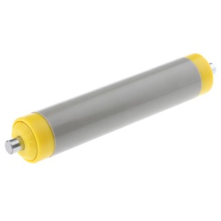 Interroll Plastic Round Conveyor Roller Spring Loaded 20 mm Dia. x 450 mm L, Steel 90 N, 6 mm Spindle 11AYS20C03 - 100