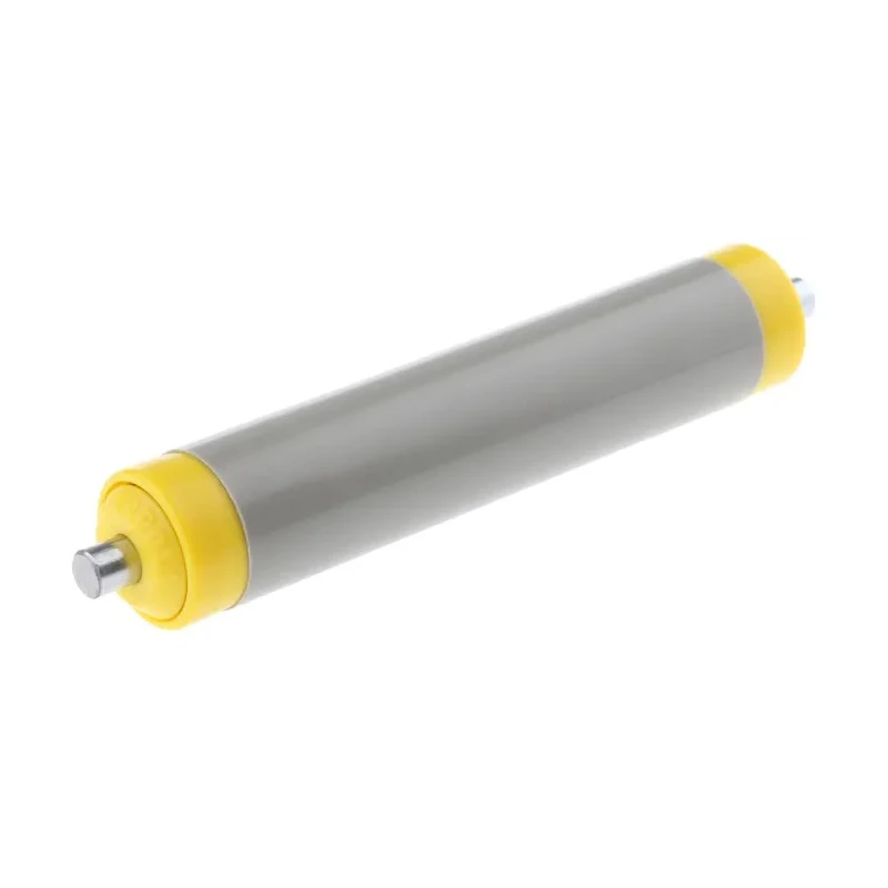 Interroll Plastic Round Conveyor Roller Spring Loaded 20 mm Dia. x 450 mm L, Steel 90 N, 6 mm Spindle 11AYS20C03 - 100