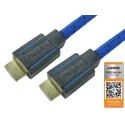 NewLink 3 m 4K @ 60Hz HDMI Cable Male to Male HDMI V2.0 Nylon Jacket CDLPREM-03B