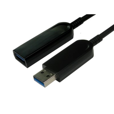 NewLink IC Socket USB Cable Female USB Type A to Female USB Type A USB 3.0 Black 30m AOCUSB3-EXT030