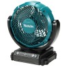 Makita 12V 180mm Blade Diameter Desk Fan 4.6 m³/min Airflow 3 Speed CF101DZ