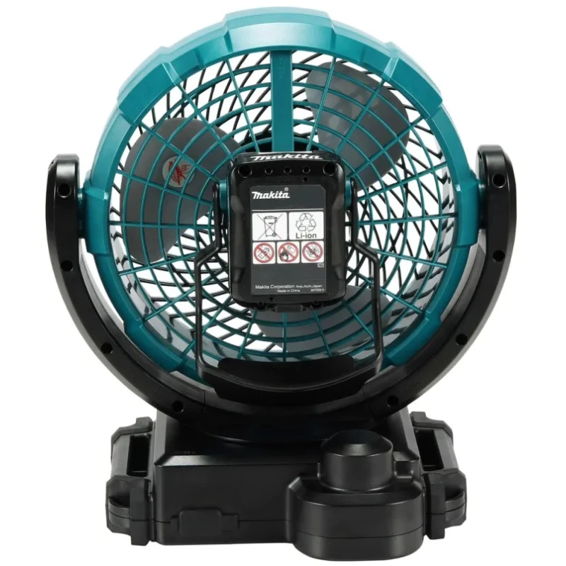Makita 12V 180mm Blade Diameter Desk Fan 4.6 m³/min Airflow 3 Speed CF101DZ