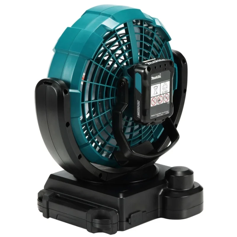 Makita 12V 180mm Blade Diameter Desk Fan 4.6 m³/min Airflow 3 Speed CF101DZ