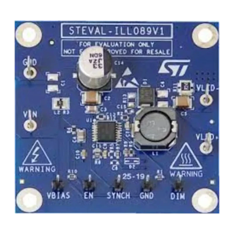 STMicroelectronics 1 A Buck Automotive Grade Dimmable LED Driver Board Evaluation Kit STEVAL-ILL089V1