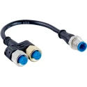SICK SYL Connecting Cable Sensor Actuator Cable 0.34 mm² CSA Unscreened 110 mm Polyvinyl Chloride Sheath SYL-1204-G0M11-X1