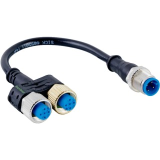 SICK SYL Connecting Cable Sensor Actuator Cable 0.34 mm² CSA Unscreened 110 mm Polyvinyl Chloride Sheath SYL-1204-G0M11-X1