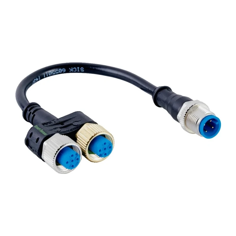 SICK SYL Connecting Cable Sensor Actuator Cable 0.34 mm² CSA Unscreened 110 mm Polyvinyl Chloride Sheath SYL-1204-G0M11-X1