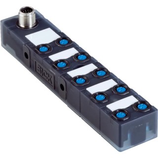 SICK Sensor Box, 10 Port, Thermoplastic Polyurethane Housing, IP65/IP67, 18V-30V DC, Model Y8A3AA2-C2AB000XXX