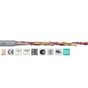 Igus chainflex CF211 Data Cable 8 Cores 0.25mm² 24 AWG Screened Blue Thermoplastic Elastomer Sheath 50m CF211