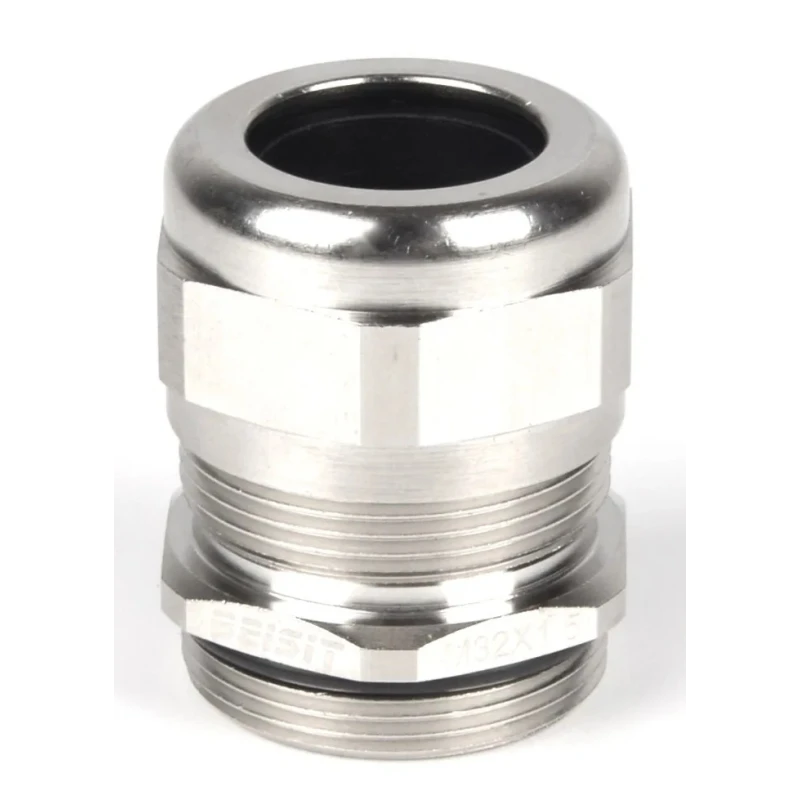 RS PRO Metallic Nickel Plated Brass Cable Gland M32 Thread, 13 mm Minimum Cable Diameter, 20 mm Maximum Cable 210-0606