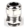RS PRO Metallic Nickel Plated Brass Cable Gland, M40 Thread, 20 mm Min. to 28 mm Max. Cable Diameter, IP68 210-0612