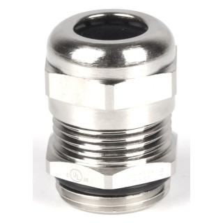 RS PRO Metallic Nickel Plated Brass Cable Gland PG11 Thread Size, 5 mm Minimum Cable Diameter, 10 mm Maximum Cable 210-0618