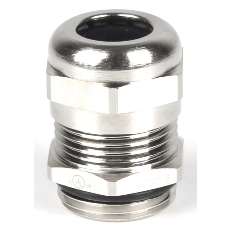 RS PRO Metallic Nickel Plated Brass Cable Gland PG11 Thread Size, 5 mm Minimum Cable Diameter, 10 mm Maximum Cable 210-0618
