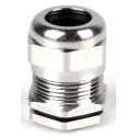 RS PRO Metallic Nickel Plated Brass Cable Gland PG11 Thread Size 5mm-10mm Cable Diameter IP68 210-0619