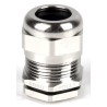 RS PRO Metallic Nickel Plated Brass Cable Gland PG11 Thread Size 5mm-10mm Cable Diameter IP68 210-0619