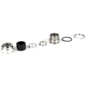 RS PRO Metallic Nickel Plated Brass IP68 Cable Gland PG16 Thread, 10 mm Min., 14 mm Max., -40°C to 100°C 210-0625