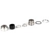 RS PRO Metallic Nickel Plated Brass IP68 Cable Gland PG16 Thread, 10 mm Min., 14 mm Max., -40°C to 100°C 210-0625