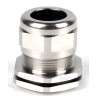 RS PRO Metallic Nickel Plated Brass Cable Gland PG21 Thread, 9 mm Min. Cable Diameter, 16 mm Max. Cable Diameter 210-0627