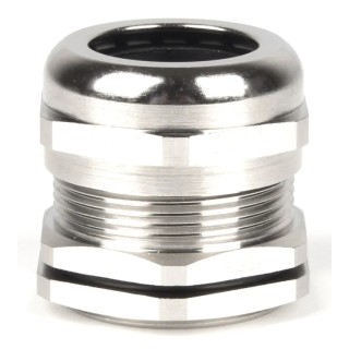 RS PRO Metallic Nickel Plated Brass Cable Gland PG29 Thread, 18 mm Minimum Cable Diameter, 25 mm Maximum Cable 210-0633