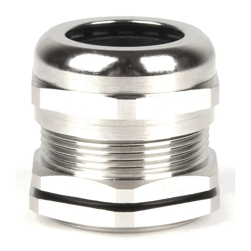 RS PRO Metallic Nickel Plated Brass Cable Gland PG29 Thread, 18 mm Minimum Cable Diameter, 25 mm Maximum Cable 210-0633