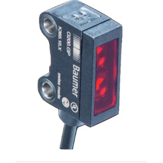Baumer Through Beam Photoelectric Sensor, Block Sensor, Push Pull Output, Laser Light, IP67, 0 → 5 m O200.EL-GW1J.72NV/FREC