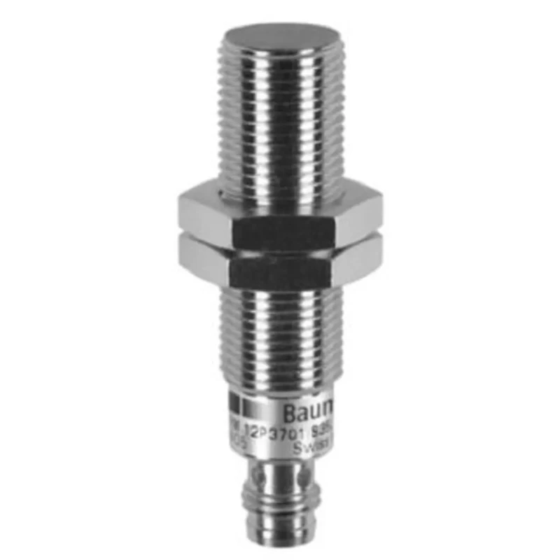Baumer Threaded Barrel Inductive Proximity Sensor M8, PNP Output, 36V DC, 4 mm Detection Range IFRM 12P1701/S35L