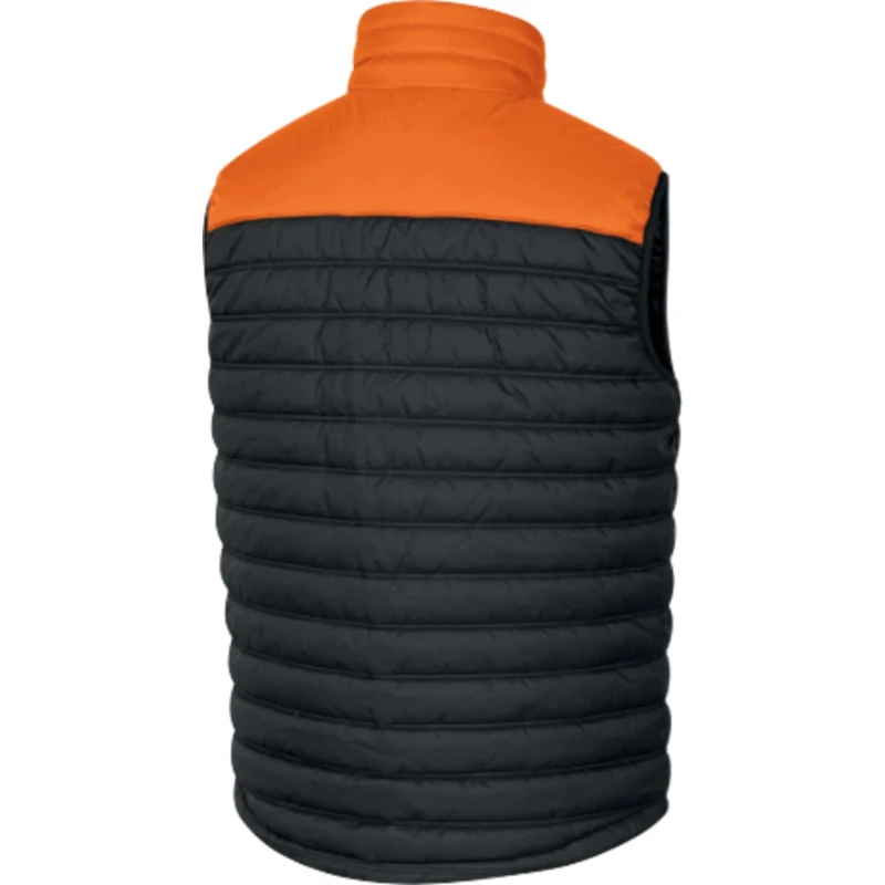 Delta Plus Durable Lightweight Unisex Black Orange Gilet Size XL GDOONGOXG