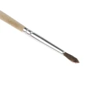 Cottam PCB & Flux Brush, Natural Animal Hair Bristles, Wood Handle, Ferrule Tip, 2mm Line Width 229-9729