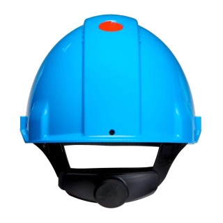 3M Blue Vented Adjustable Safety Helmet High Performance Polyethylene EN 397 Compliant 7000039719