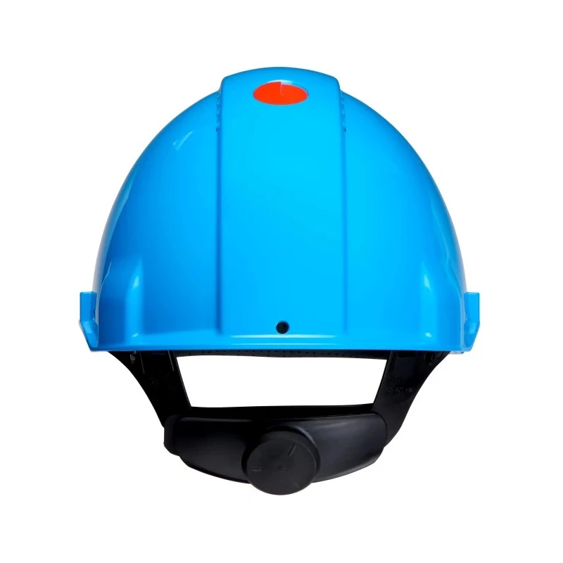 3M Blue Vented Adjustable Safety Helmet High Performance Polyethylene EN 397 Compliant 7000039719