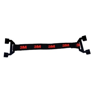 3M Polycarbonate Plastic Helmet Black, Hard Hat Accessory for X5500 Series 7100180682