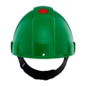 3M 3MTM Green Ventilated Adjustable Safety Helmet High Performance Polyethylene HDPE EN 397 7000108289