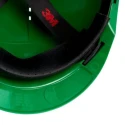 3M 3MTM Green Ventilated Adjustable Safety Helmet High Performance Polyethylene HDPE EN 397 7000108289
