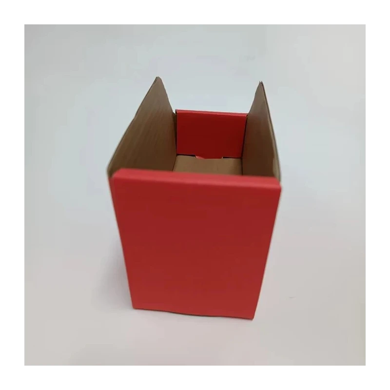 RS PRO Cardboard Storage Bin, 200 mm x 75 mm x 100 mm, Red 228-1100