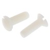 RS PRO Slot Countersunk Nylon Machine Screw M5 16 mm DIN 963 232-6964