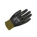 Liscombe Black Nylon Work Gloves Size 11 Polyurethane Coating LN620-11
