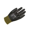 Liscombe Black Nylon Work Gloves Size 11 Polyurethane Coating LN620-11