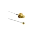 Linx CSI-SGFI Series Coaxial Cable SMA to UFL Connector 200 mm Length 50 Ω CSI-SGFI-200-UFFR