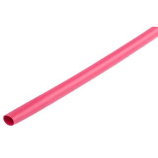 TE Connectivity Heat Shrink Tubing Red 6 mm Sleeve Diameter x 1.2 m Length Polyolefin Flame Retardant 3:1 RNF 3000-6/2-2