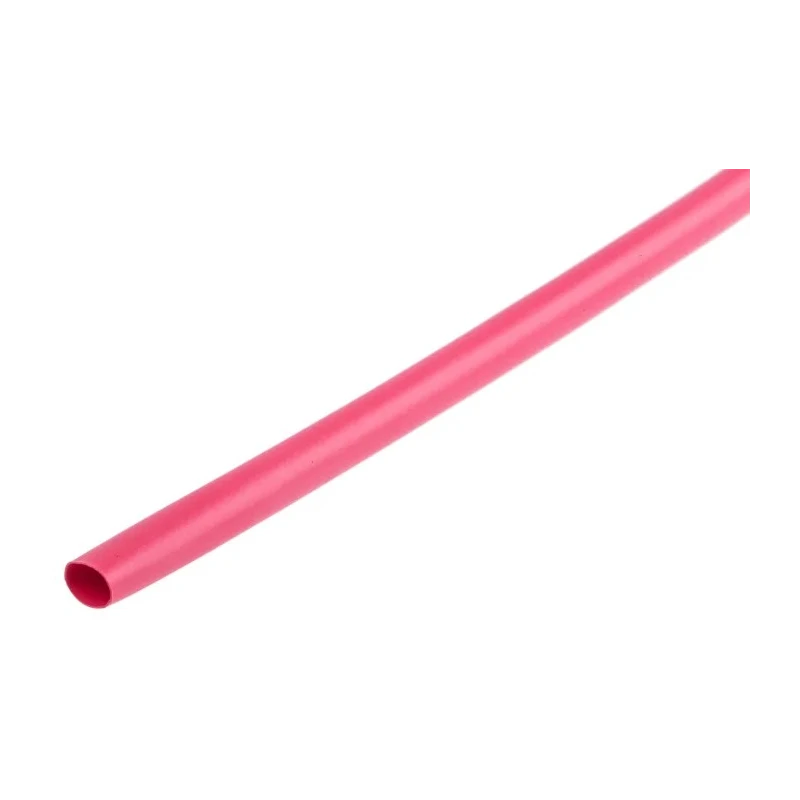 TE Connectivity Heat Shrink Tubing Red 6 mm Sleeve Diameter x 1.2 m Length Polyolefin Flame Retardant 3:1 RNF 3000-6/2-2