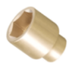 De Neers 65mm Aluminium Bronze Non Sparking 1 Inch Drive Socket