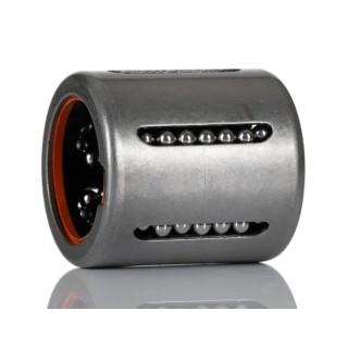 RS PRO Linear Ball Bearing with 20 mm ID, 28 mm OD, 30 mm Length, Sealed Type, Dynamic Load Rating 1170 N 234-6942