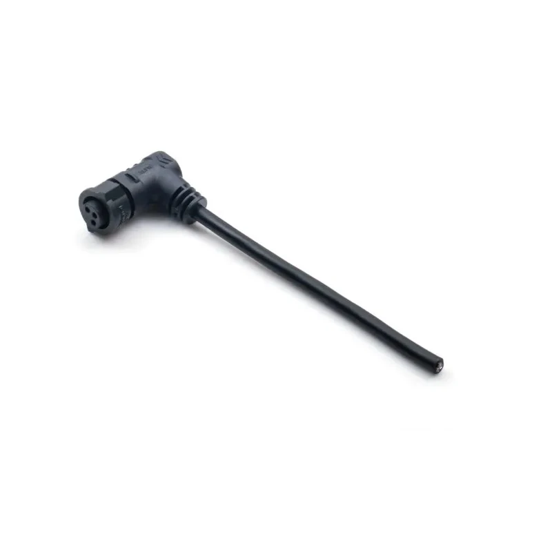 Amphenol Industrial Sensor Actuator Cable 1 m PVC Jacket Black, 6 Contacts Female Connectors BBD-06AFFM-QR8F01