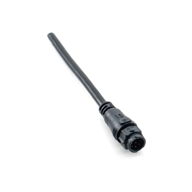 Amphenol Industrial Female 6 Way X Lock B Size Sensor Actuator Cable 1 m BBD-06AMFM-QL8F01