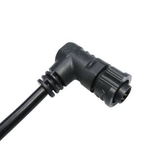 Amphenol Industrial Sensor Actuator Cable 5 Contacts X Lock B Size Female to Unterminated Free End 1m BD-05AFMM-QR8D01