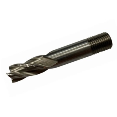 RS PRO End Mill, 8 mm Cutter Diameter, High Speed Steel M35 with 5% Cobalt, 6 mm Weldon Shank, 18 mm Cut Length 234-8277