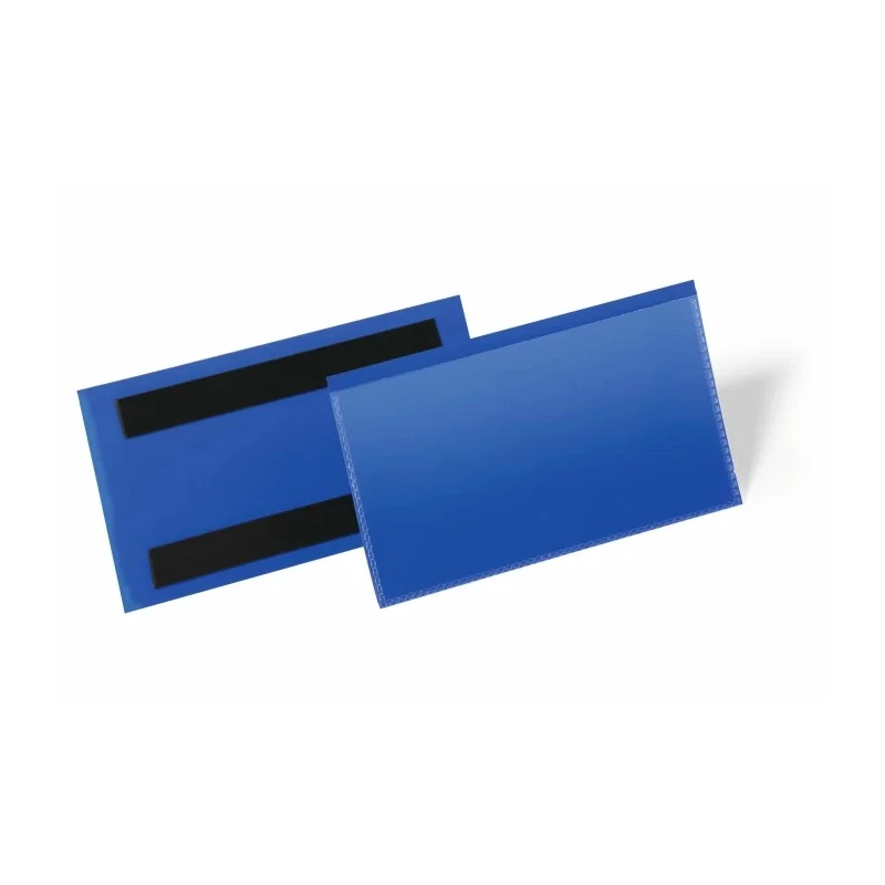 Durable Blue Wall Mount Document Display with 150 x 67 mm Document Size, 83 mm Height, 163 mm Width 174207